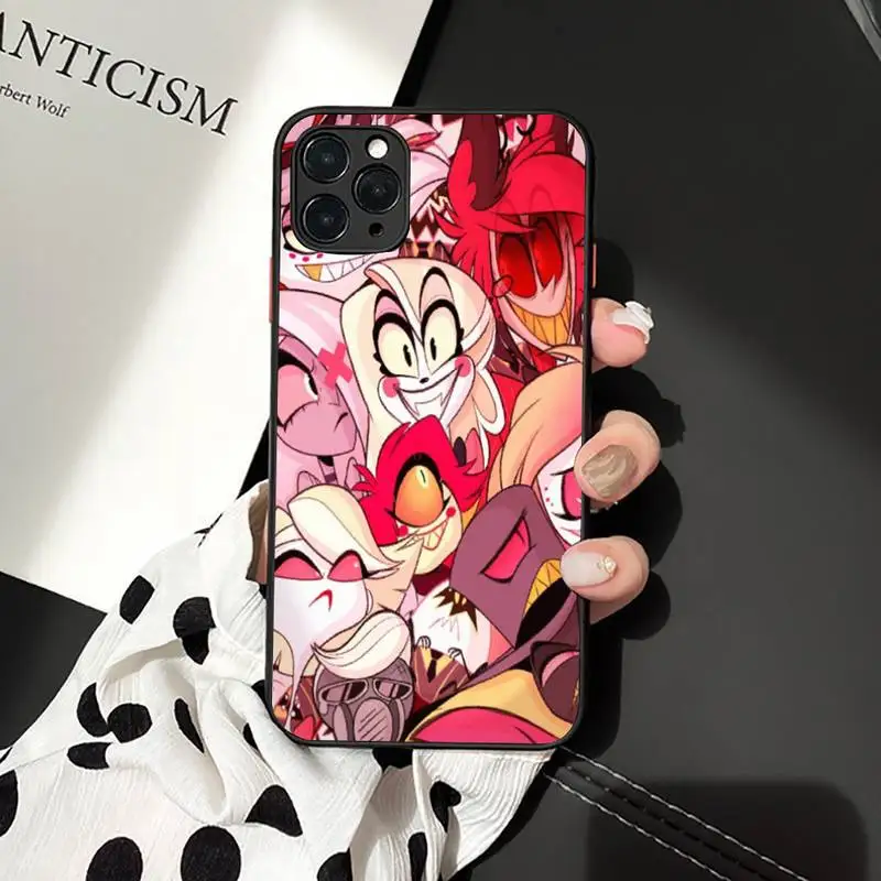 Hazbin Hotels Alastor Phone Case for iPhone 11 12 13 mini pro XS MAX 8 7 6 6S Plus X 5S SE 2020 XR case