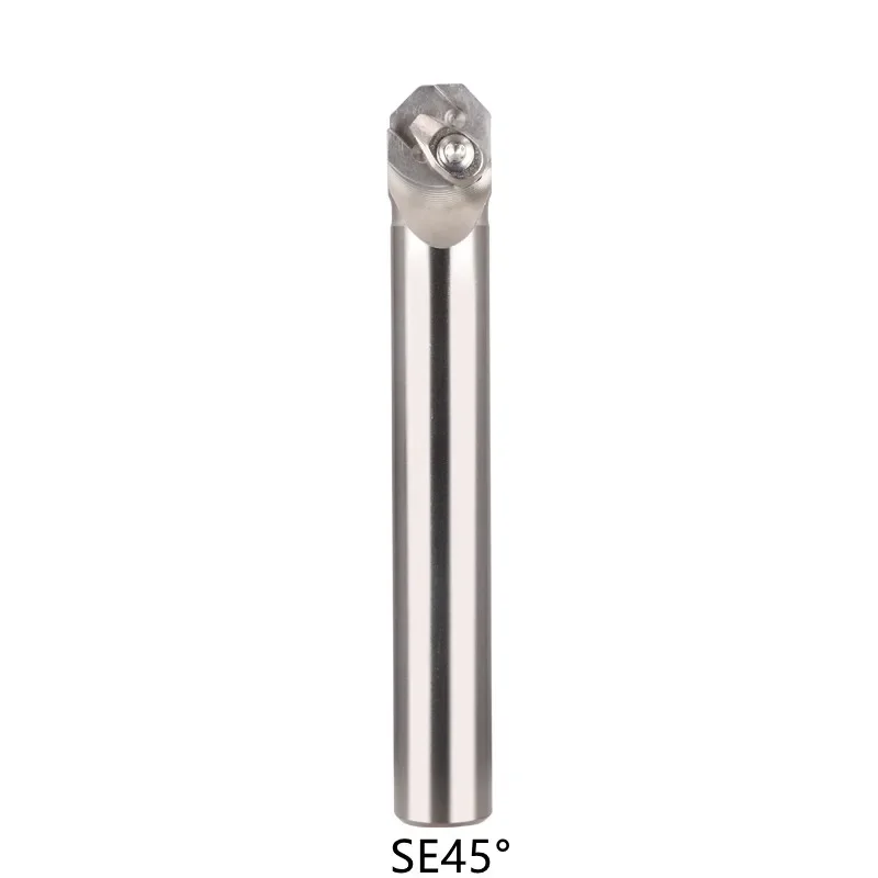 

SE 45° Milling Fast Feed Cutter Lengthened SEEN1204 Handle Alloy Cnc Hardened Aseismic Rod Machine Inserts Tool milling cut