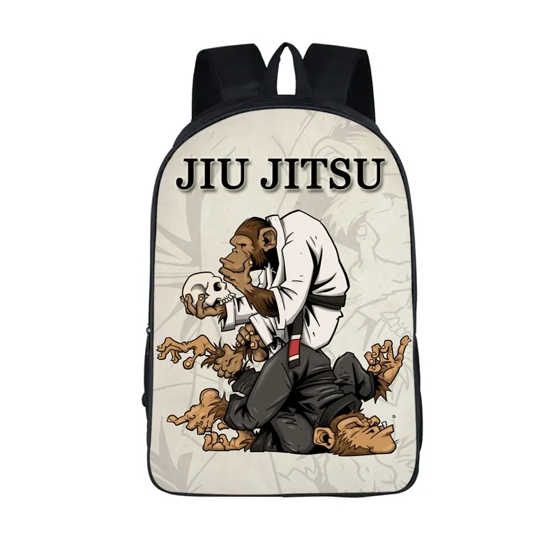 Mochilas brasileñas de Jiu jitsu para adolescentes, mochilas escolares para niños, mochilas escolares de Judo Karate para niños, bolsas para ordenador portátil, bolsa de viaje para hombres y mujeres