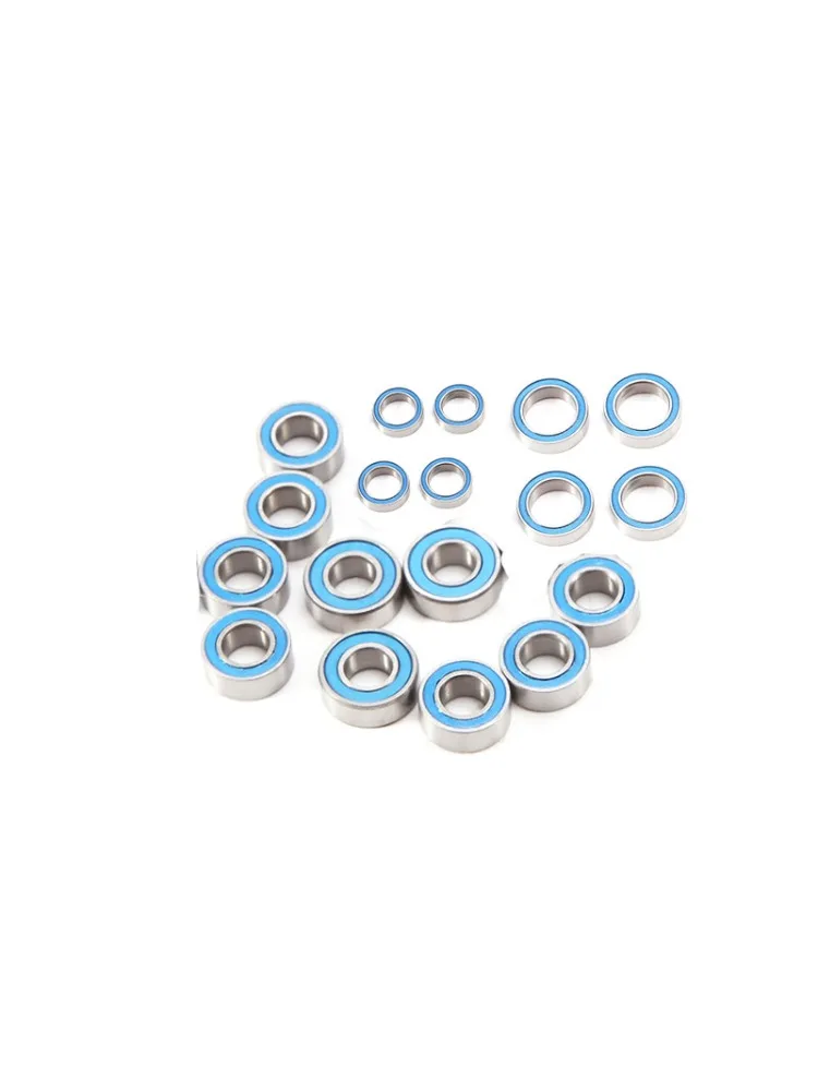 18PCS Gummi Abgedichtete Kugellager Kit für Tamiya DT04 DT-04 Fighter NXGEN 1/10 RC Auto Upgrades Teile Zubehör – Detail 1
