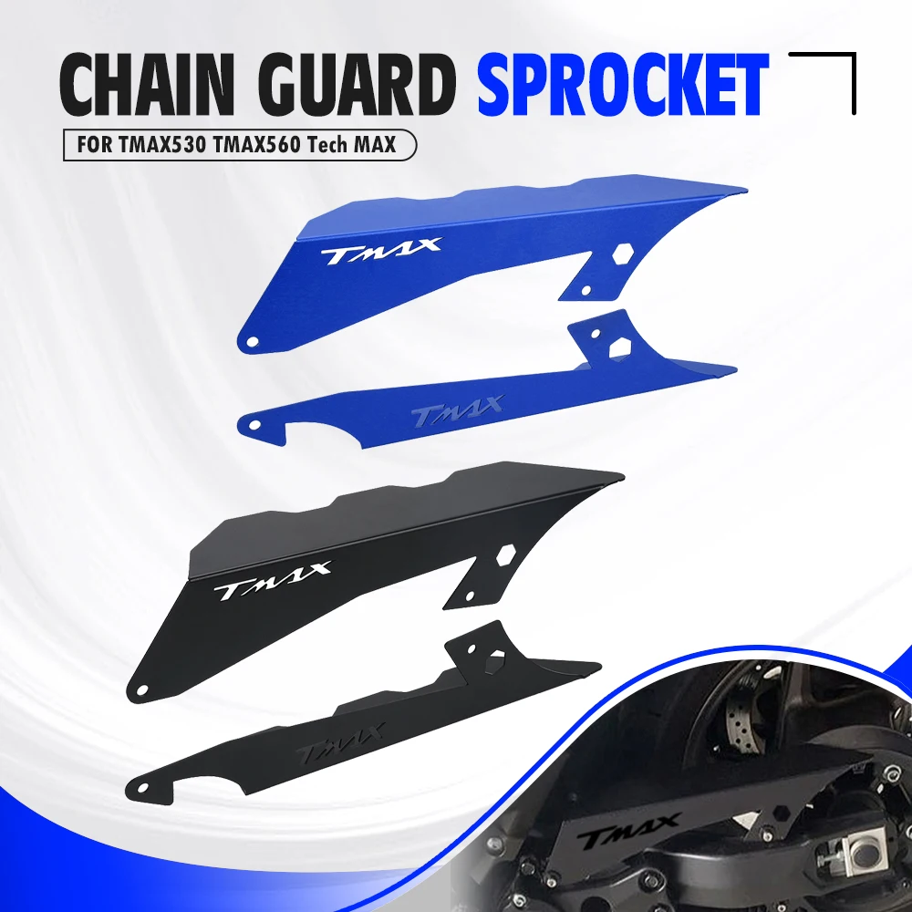 

FOR YAMAHA TMAX 530 560 2017-2021 2020 2019 2018 Motorcycle Accessories Sprocket Guard Chain Cover Protector TMAX530 TMAX560