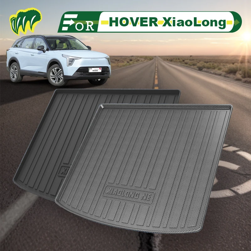 For HOVER XiaoLong NE 2023 Custom Fit Car Trunk Mat All Season Cargo Mat 3D Shaped Laser Measured Trunk Liners