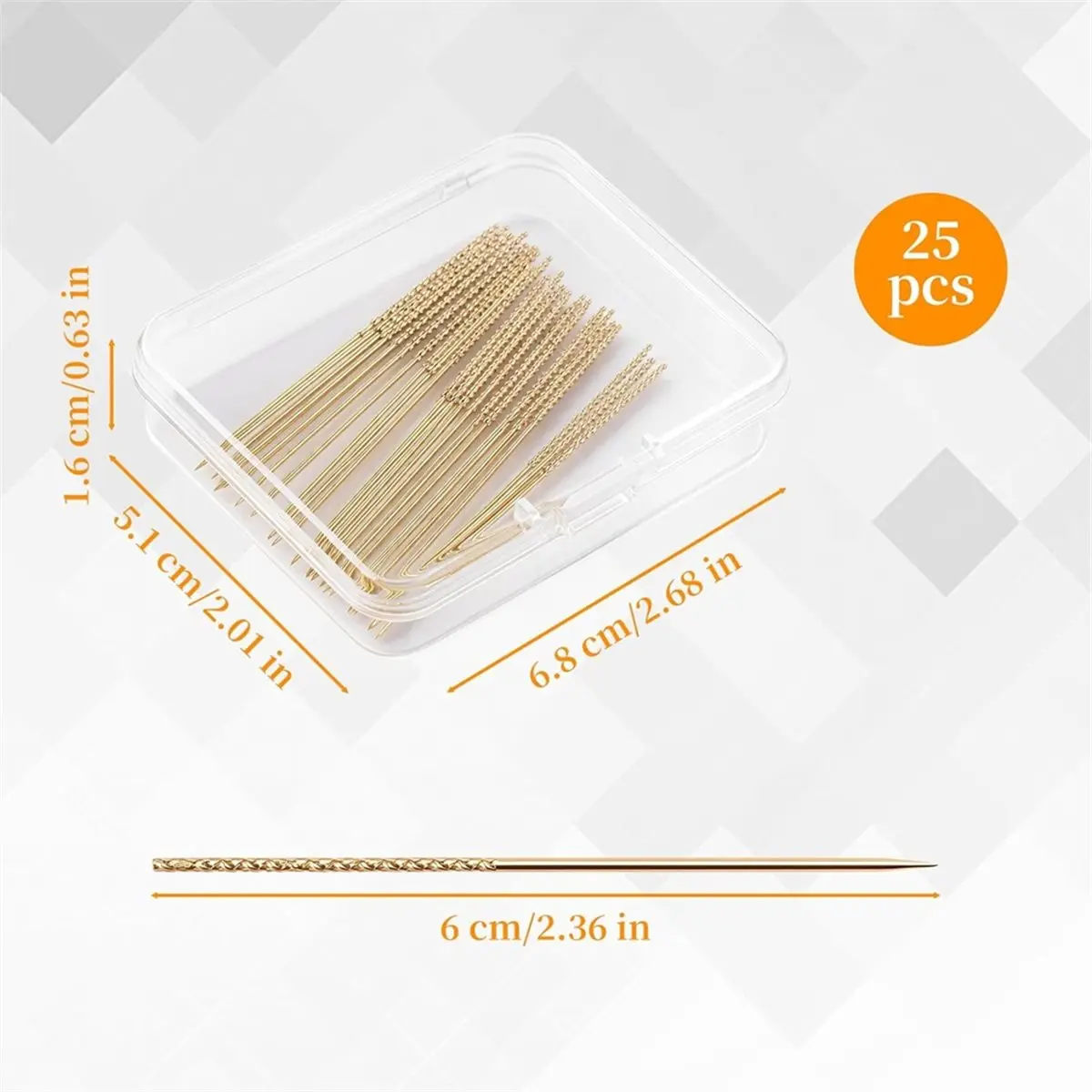 25PC Snag--It Tool, 2-1/2