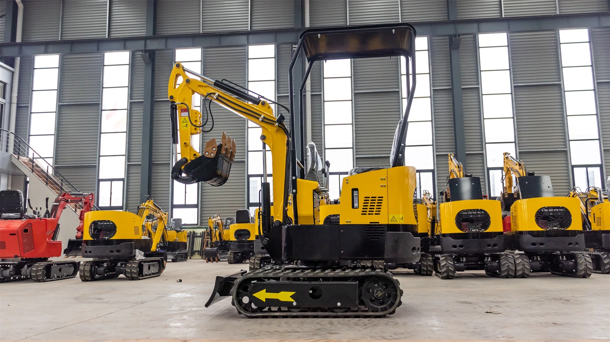 ZZH 1 Ton Mini Excavator ZZH-10  With EURO V Emission Engine Minibagger