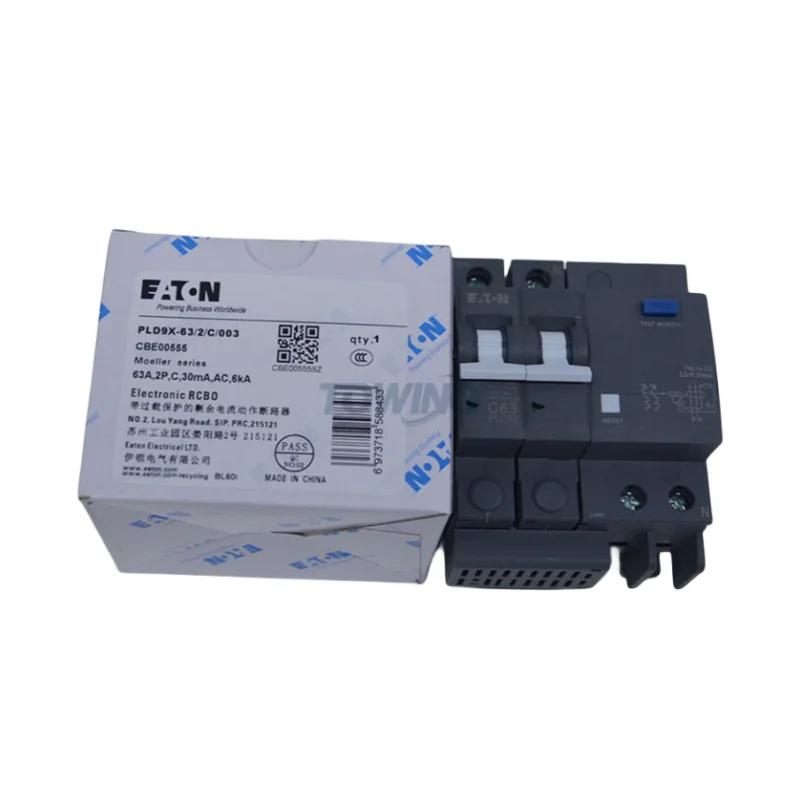 

100% New and Original EATON PLD9X-63/2/C/003 Miniature Circuit Breaker