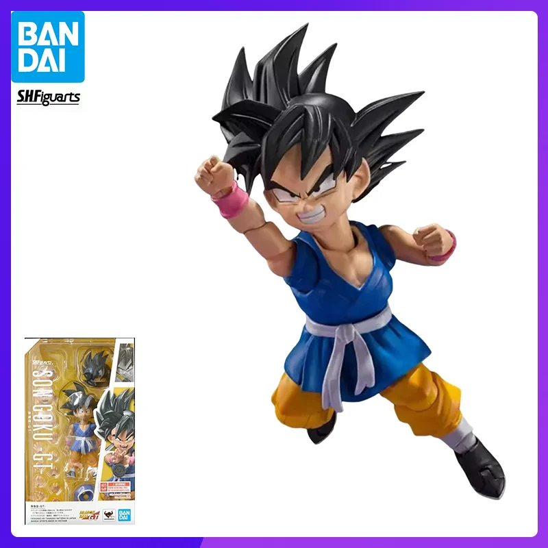 

In Stock Bandai S.H.F DRAGON BALL SUPER Son Gokuu Original Genuine Anime Figure Model Toy Boy Action Figures Collection Doll PVC