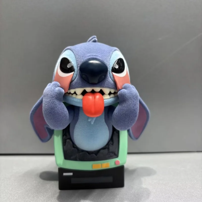 52toys 스티치 ‌ ‌   슈퍼트러블 시리즈 블라인드 박스 창의적이고 귀여운 인형 데스크탑 장식품 피규어 재미있는 소녀 선물