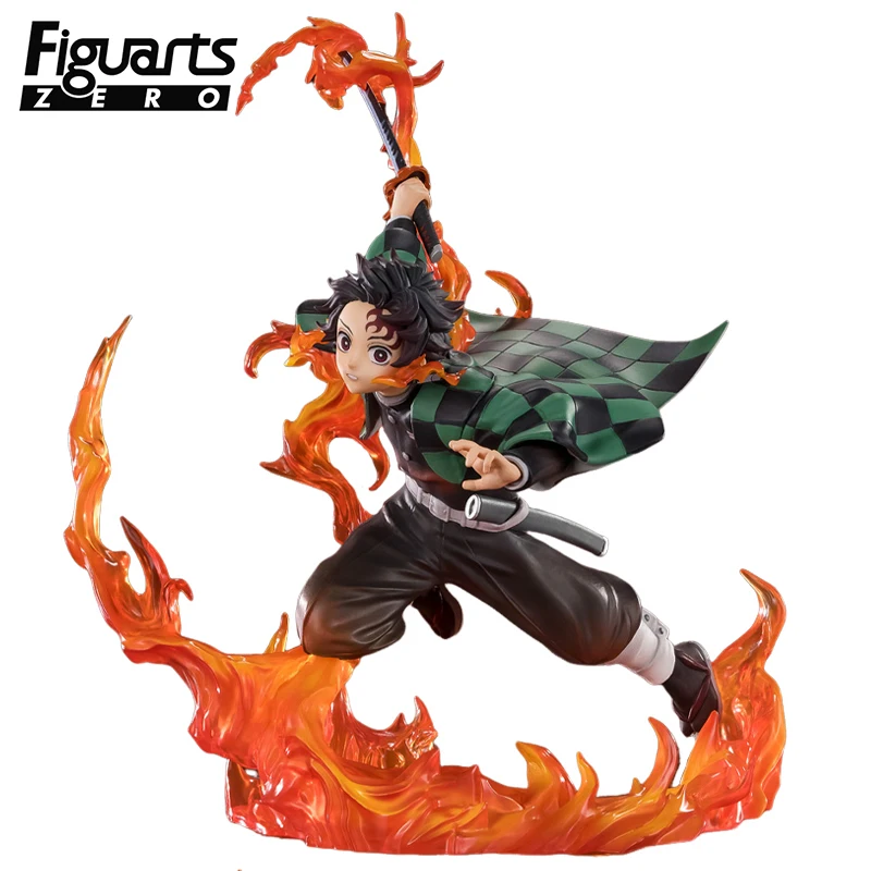 

Demon Slayer Genuine Figuarts ZERO Kamado Tanjirou Purgatory consternation Original Anime Figure Collectible Model Doll Gift