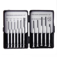 11PCS/Set Micro Precision Screwdriver Set Mini Watchmakers Tools for Watch Jewelry Glasses Repairs Tool 2