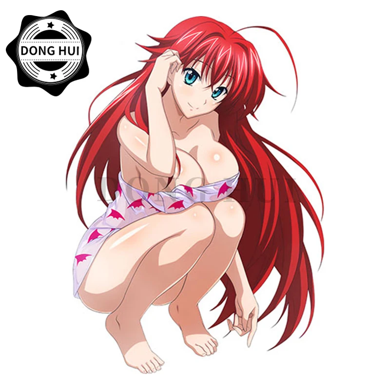 Rias Gremory Car Stickers High School Dxd Anime Weifu Beauty Wall Stickers Vinyl Buggy Motorcycle Refrigerator Laptop Decals