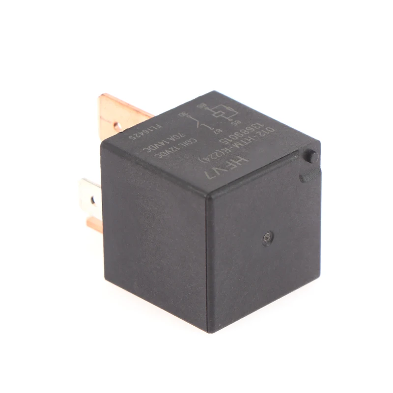 1 PC 12V Relay HFV7 012-HTM-R 70A 12VDC 4Pins Car Relay