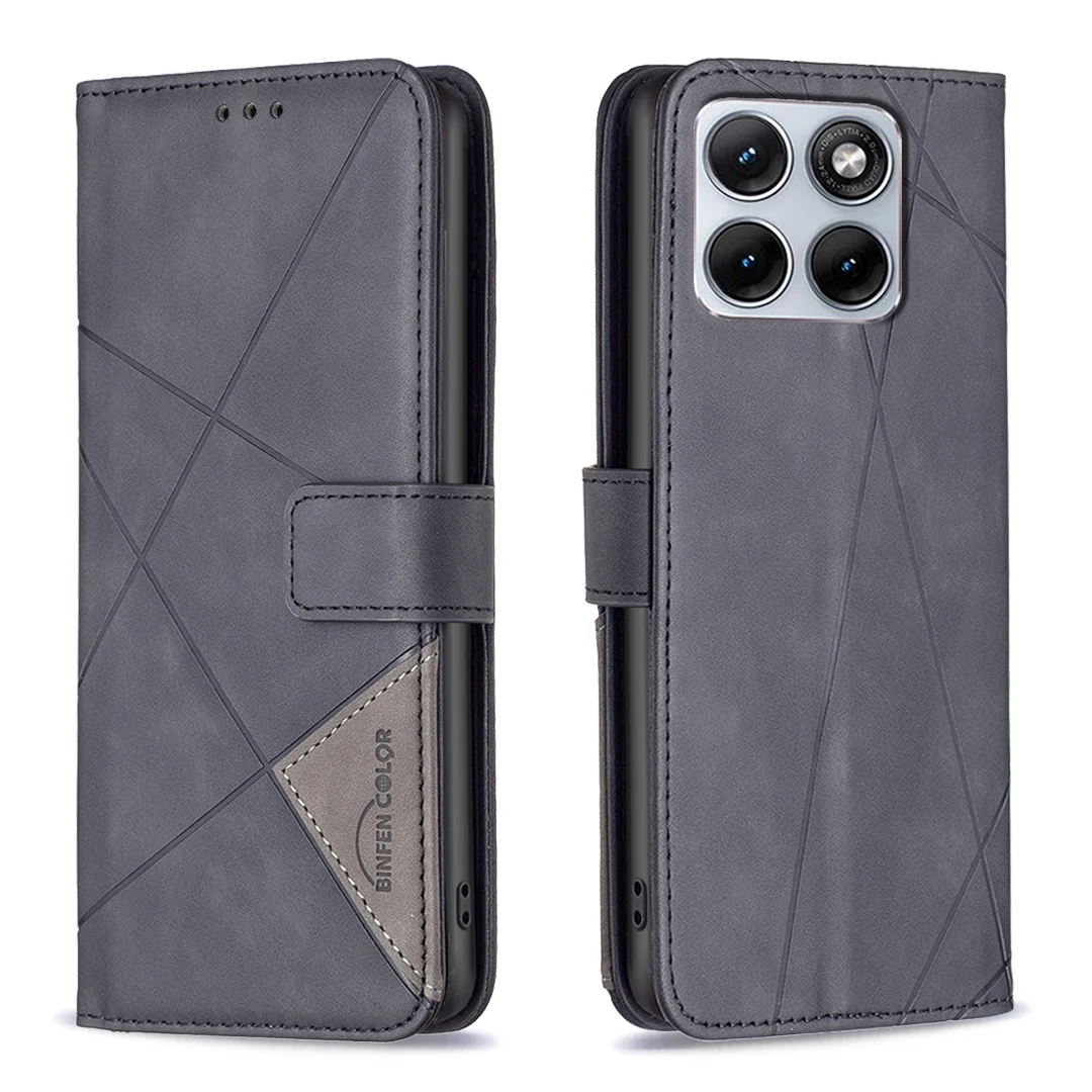 Funda de teléfono tipo billetera para Moto Edge 70 Fusion, fundas protectoras de cuero para teléfono, Coque