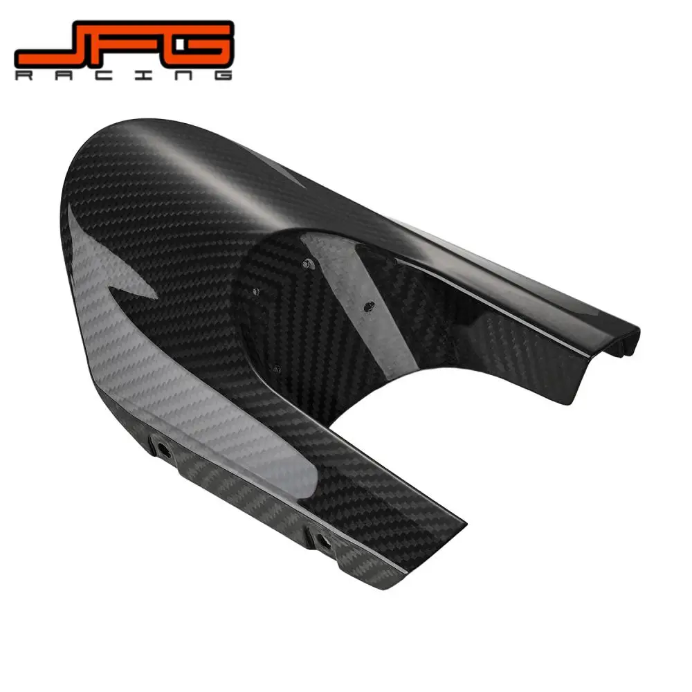 Funparts Rear Fender Carbon Fiber Mudguard Rear Shock Guard For E Ride Pro S SS 3.0 SR Electric Dirt Bike E-Bike Motorcycle Part