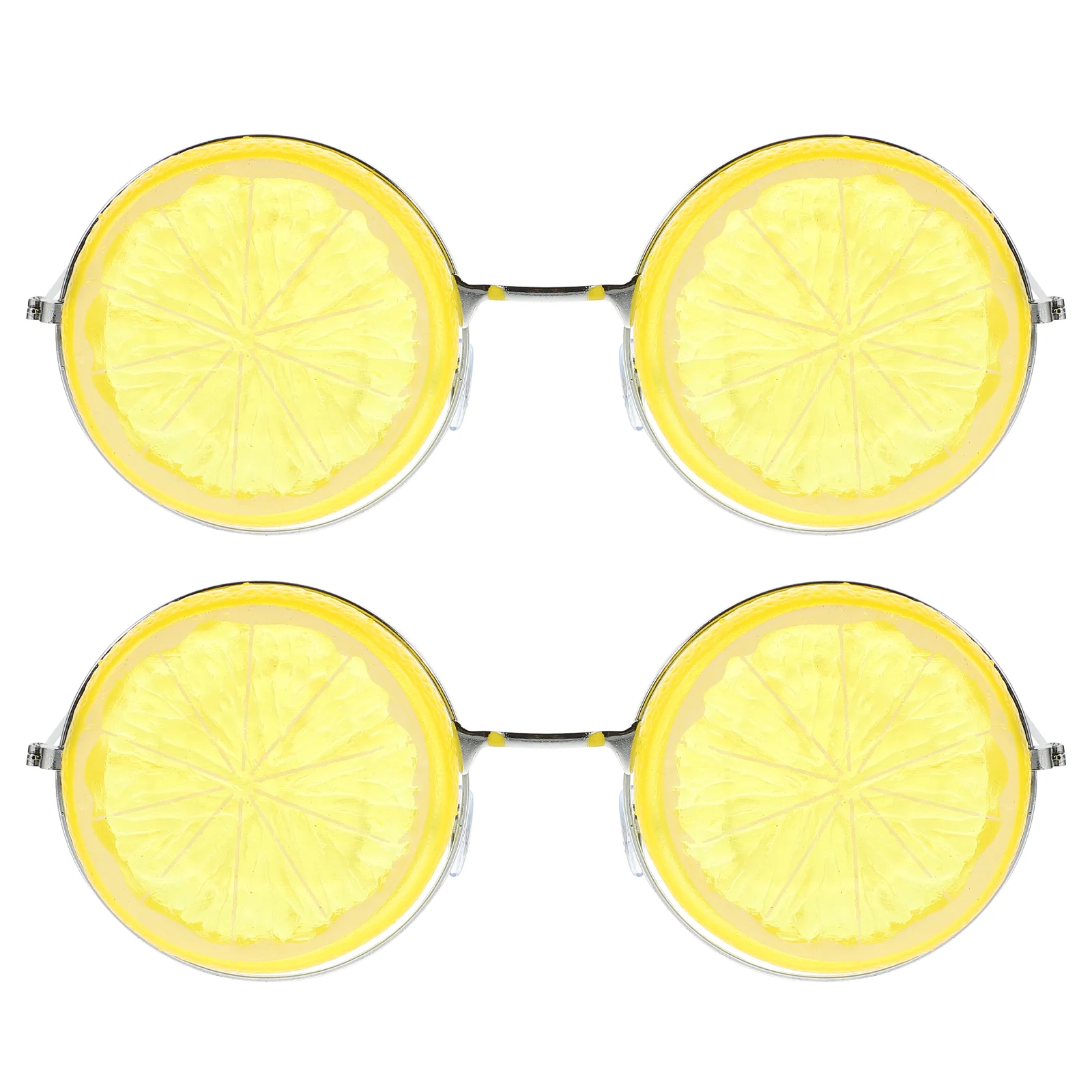 2 Pcs Fruit Dress Lemon Costume Kids Party Glasses Props Pool Wedding Decorations