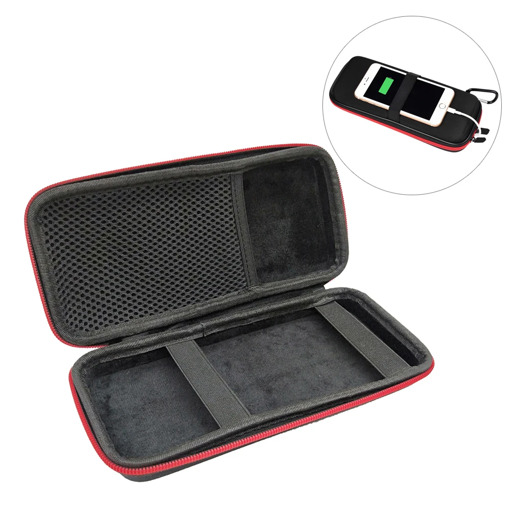 

EVA Case for Power Bank Earphones USB Cable Coin Storage Lightweight Durable Waterproof Multi purpose Bag Zipper Pouch Small