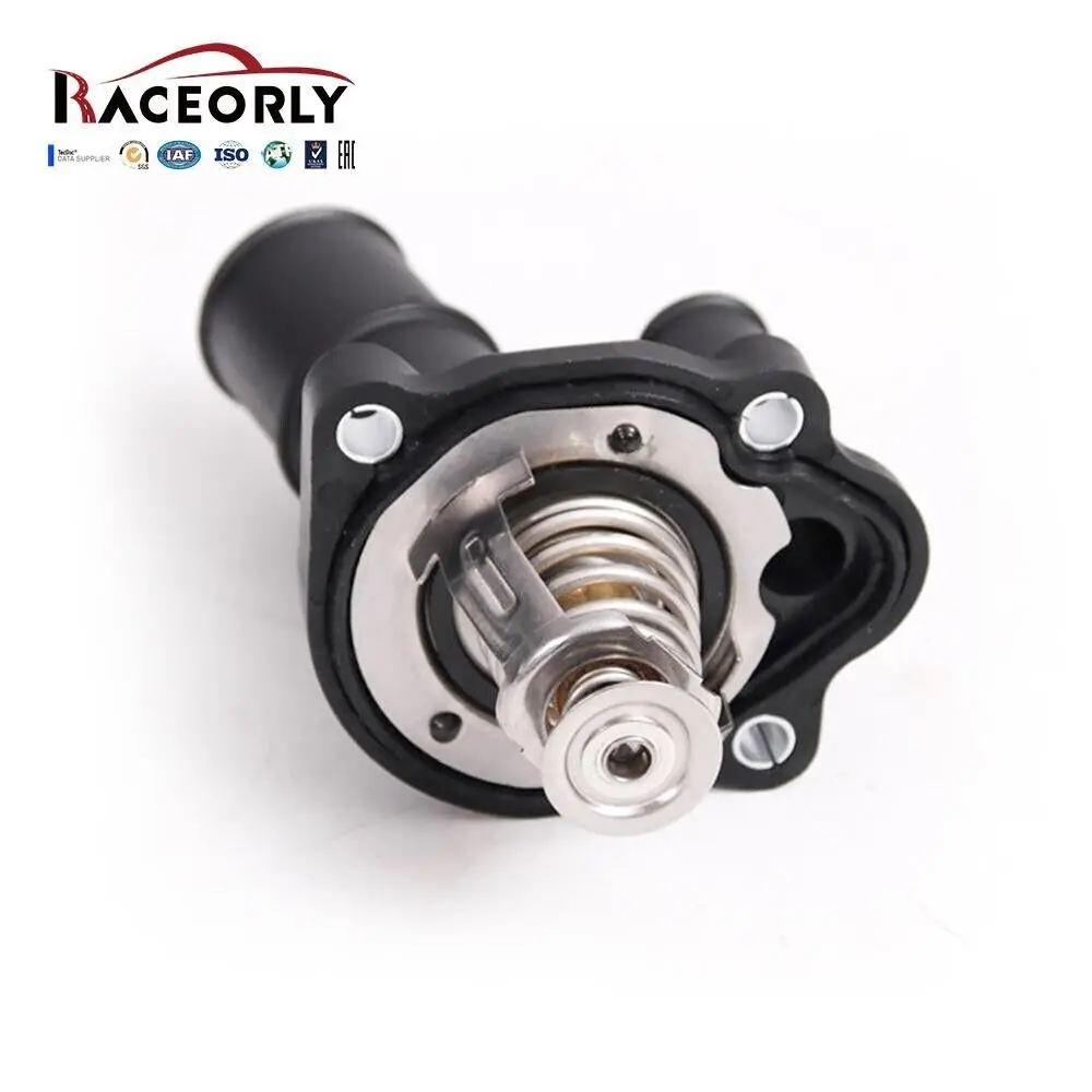 RACEORLY Coolant Thermostat For LAND ROVER2 Discovery Sport Evoque 2.0L LR027158