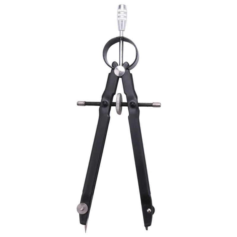 بوصلة احترافية ABXH مع قفل، بوصلة للهندسة، بوصلة قوس زنبركية 6 بوصة، بوصلة دقيقة للرياضيات، بوصلة صياغة، C