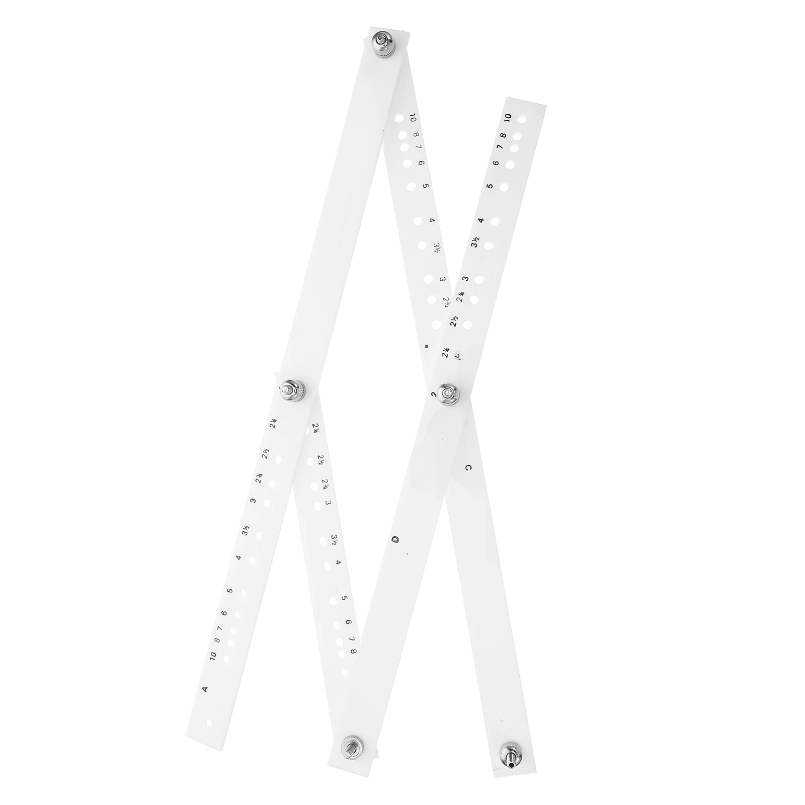 

Scale Ruler Magnification Professional Drawing Tools Ruler for Angle Measurement Student School Office Supply