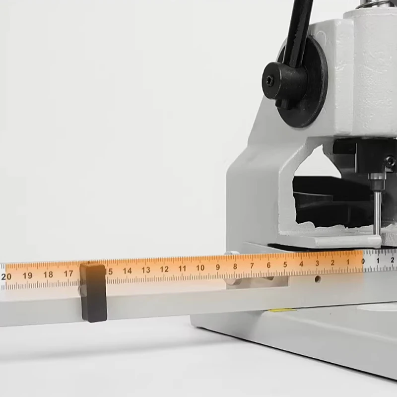 Manual Single Hole Punching Machine Paper Album Tag Drilling Machine Thickness Machine Hole Punch 3-10MM Drill Optional Y-style