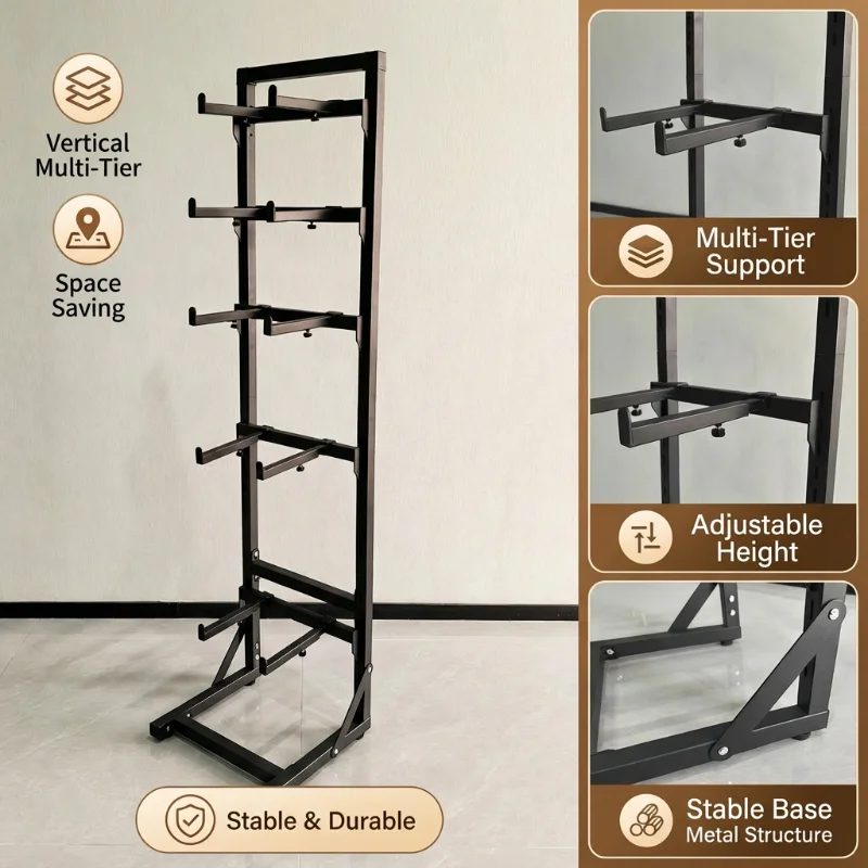 PYFORE Espositore e supporto per auto RC multifunzione - Rack verticale a più livelli per modellini di auto telecomandate