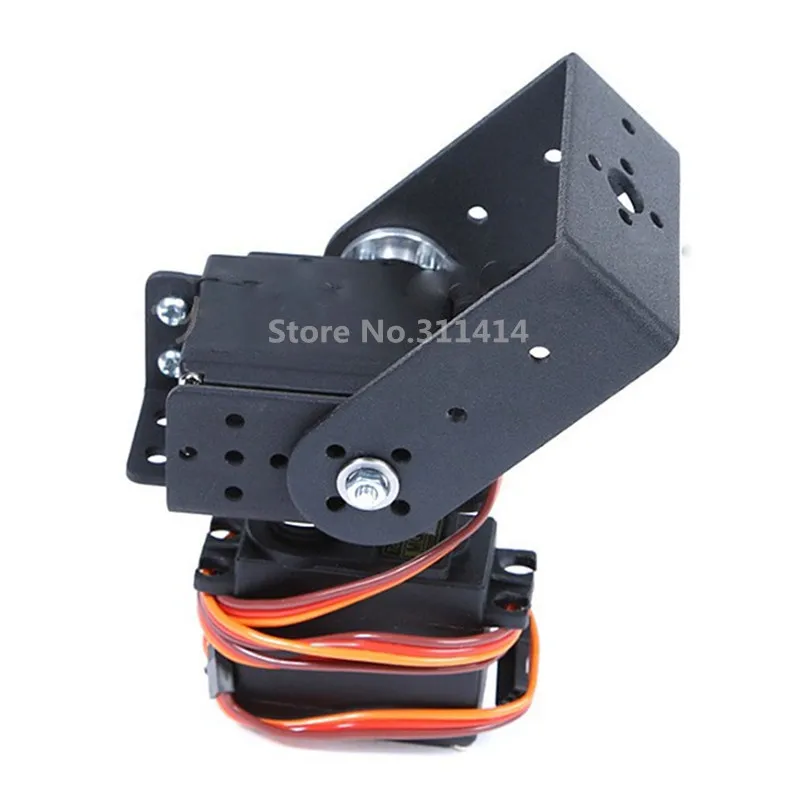 2 DOF Pan And Tilt Servos Short Long U Bracket Sensor Mount Kit For RC Robot Arduino MG995 MG996