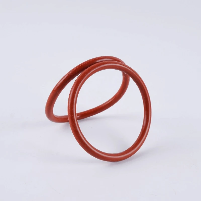 

5Pcs VMQ Red Silicone O-Ring ID3.1mm Wire Diameter 1-5mm Seal Rubber Waterproof High Temperature Resistant Flexible