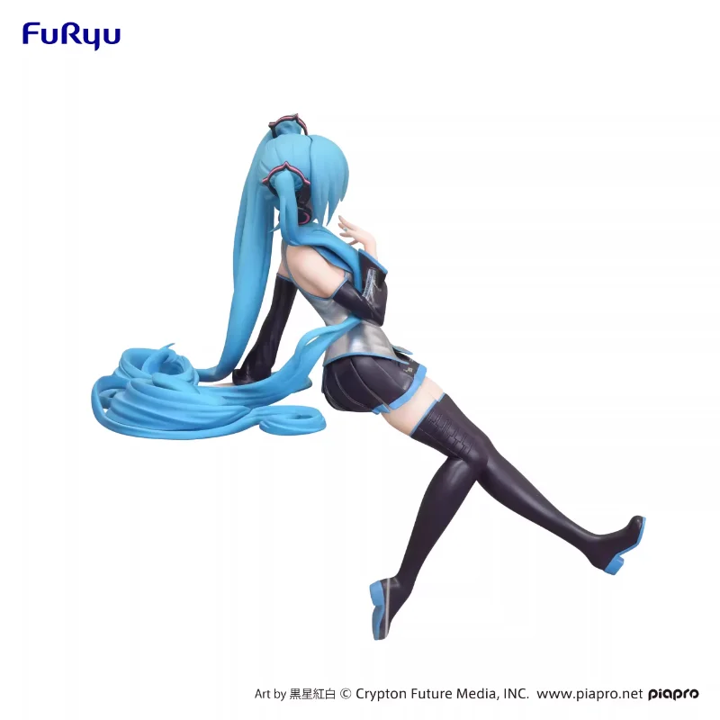 Disponibile originale FuRyu Hatsune Miku ‌ Art By Noodle Stopper Figura Ornamenti da tavolo Collezione di modelli Regali giocattolo Nuovo di zecca in scatola