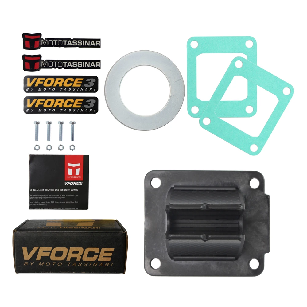 VFORCE 3 Reed Valve V384A V For Kawasaki KX80 KX85 KX100 Suzuki RM100 Modenas Dinamik 125 Motorcycles