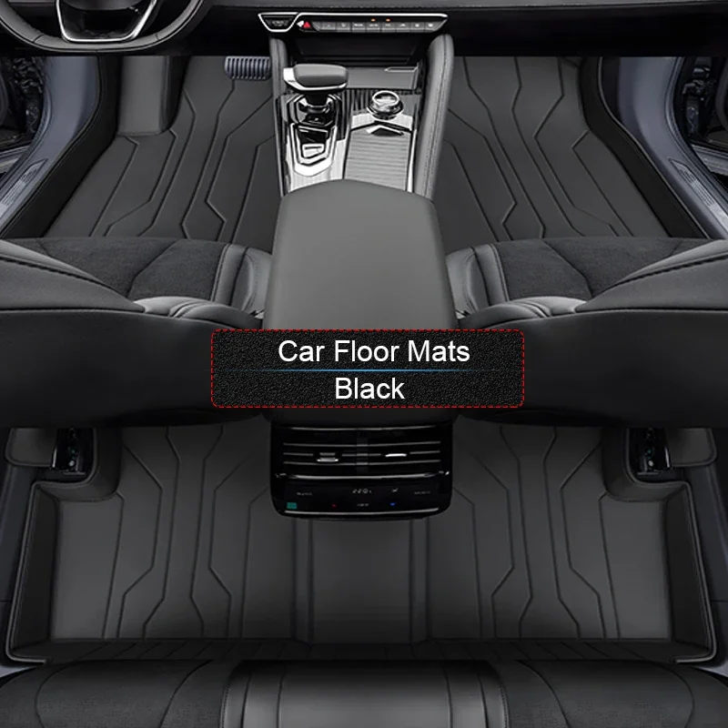 

Custom Nappa Leather For GEELY MONJARO 2023-Present Anti-Slip Car Foot Protect Mat Auto Luxury Waterproof Floor Pad Accessory