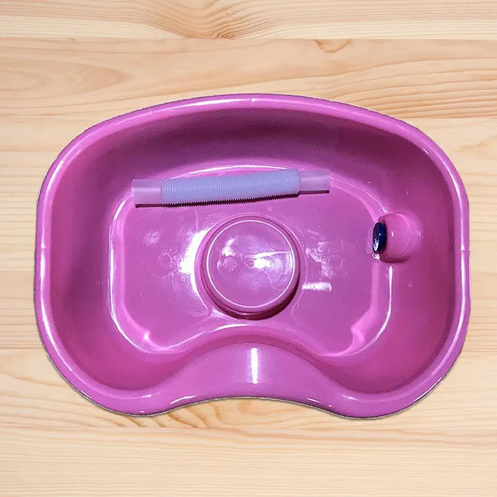 Plastic Hair Washing Basin For Bed Made Of Plastic Odorless And Tasteless Can Place On Table