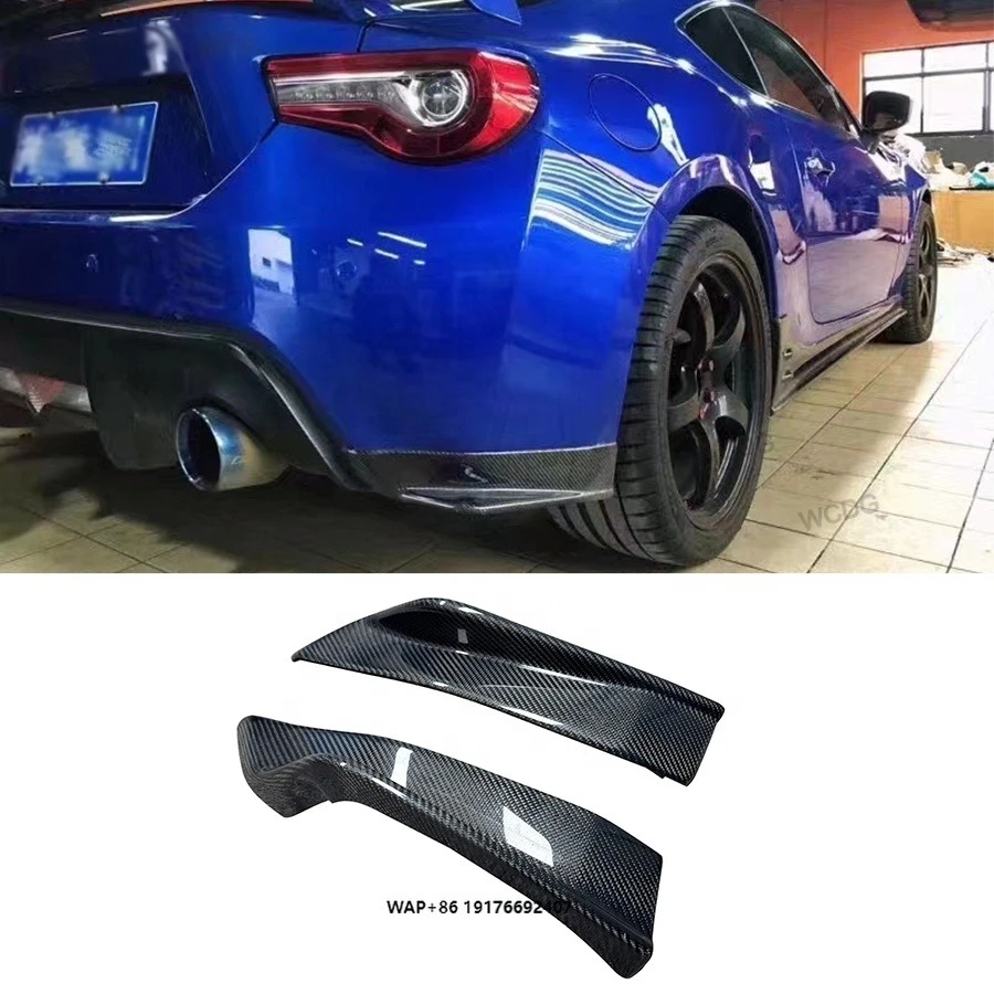 

Sti Style Carbon Fiber Rear Diffuser Splitter forToyota GT86 FT86 forSubaru Brz 2013-2019 Rear Bumper Lip Side Spoiler Body Kit