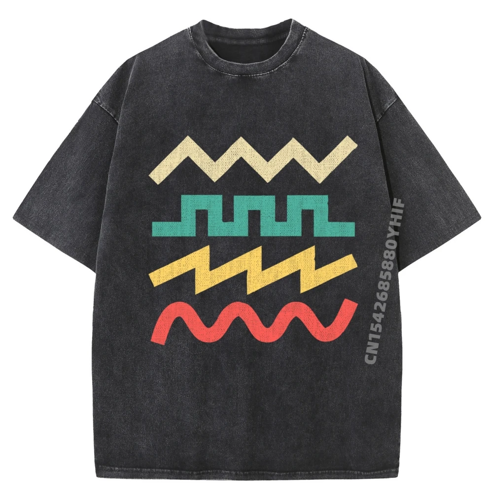 

Special Female T-shirts Women Electronic Musician Synthesizers music lovers Party Tops & Tees Summer Washed Shirt
