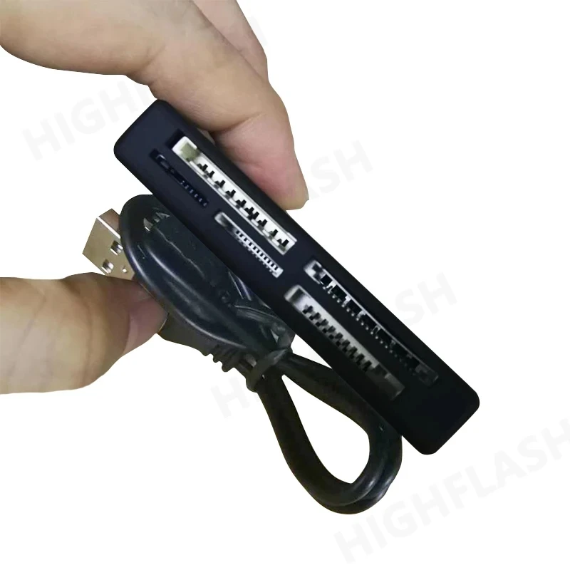 Adaptateur de câble adaptateur USB 2,0, compatible avec SD, TF, CF, SD, Mini, SD, SDHC, MMC, MS, XD