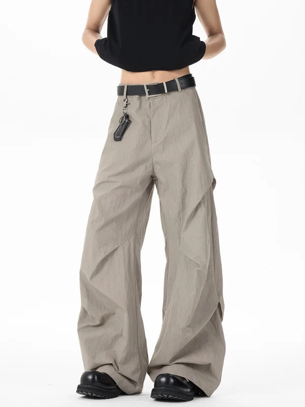 Calças Casuais Soltas para Homens e Mulheres, Leves e de Secagem Rápida, Calças Longas de Verão, Estilo Esportivo, Jeans de P...