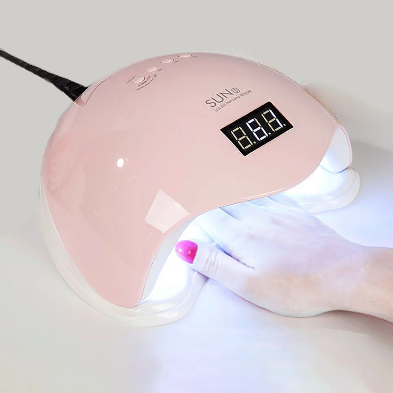 YIKOOLIN Large Smart Timing Nail Lamp Fast Curing Uv Led Lamp Gel Polish Drying Lamp Professional Nail Phototherapy Machine Tool