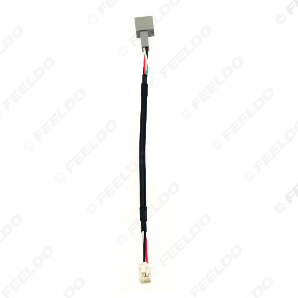 

Кабель RCA для парковки автомобиля, задняя камера, видеоразъем, конвертер, 6-контактный для моделей Mitsubishi, инструмент для подключения камеры заднего вида