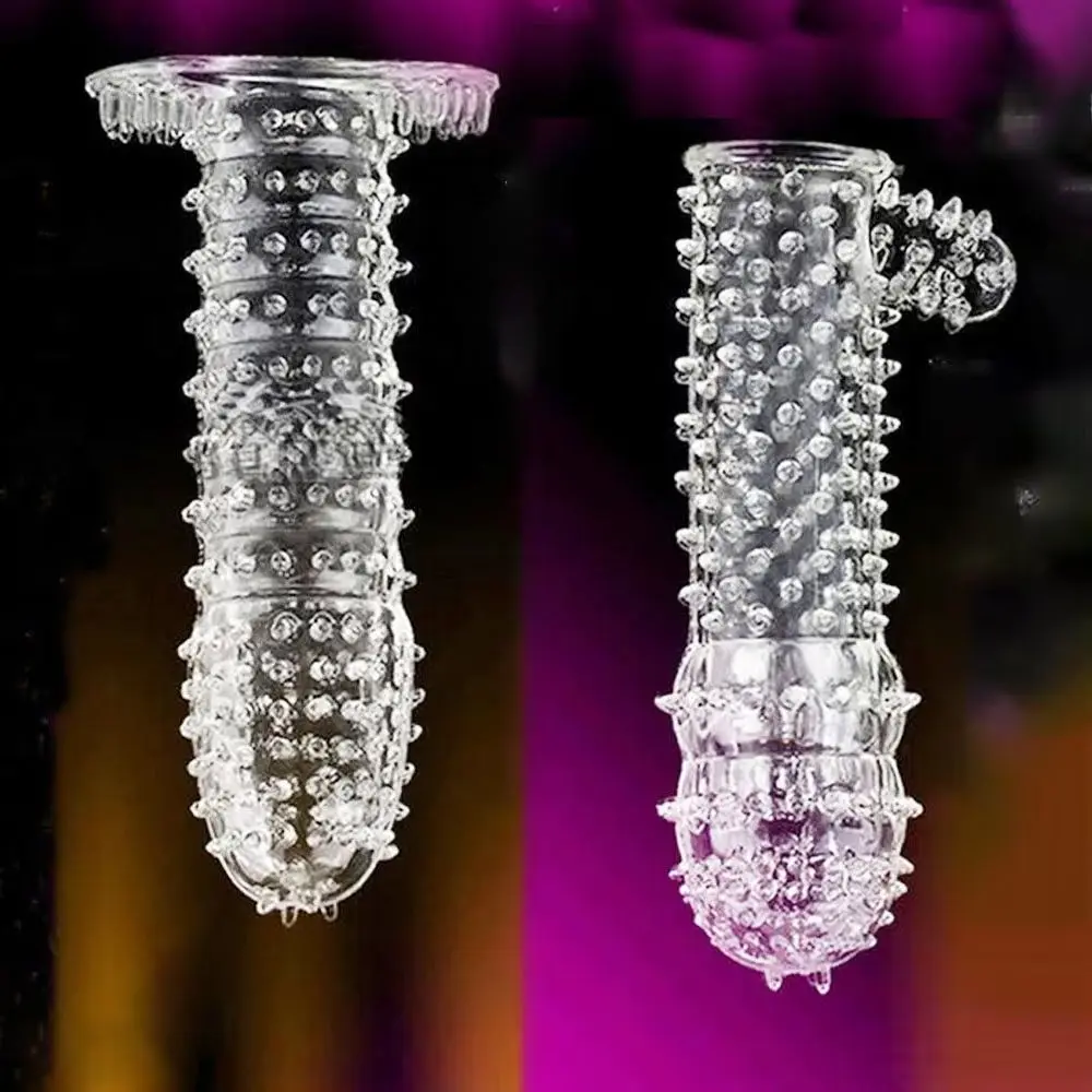 5 أنواع من أكمام القضيب المزخرفة لتحسين الإحساسات أثناء الجنس المختري، لعبة جنسية تحفيزية للرجال #4