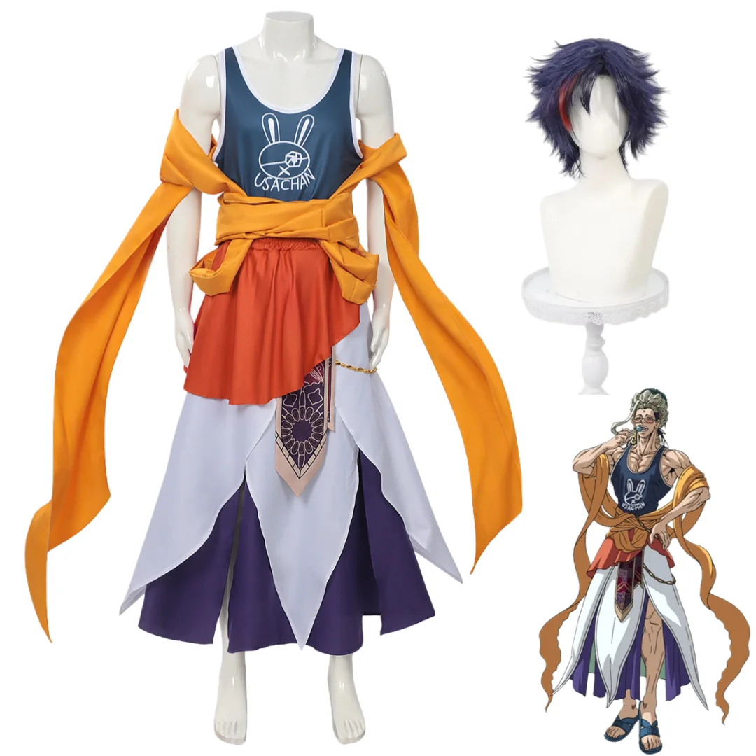 

Buddha Cosplay Record of Ragnarok costume Wig