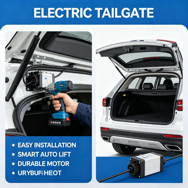 For Trumpchi GS8 2017-2025 Electric Tailgate Intelligent Automatic Suction Lock Luggage Modification Automotive Supplies