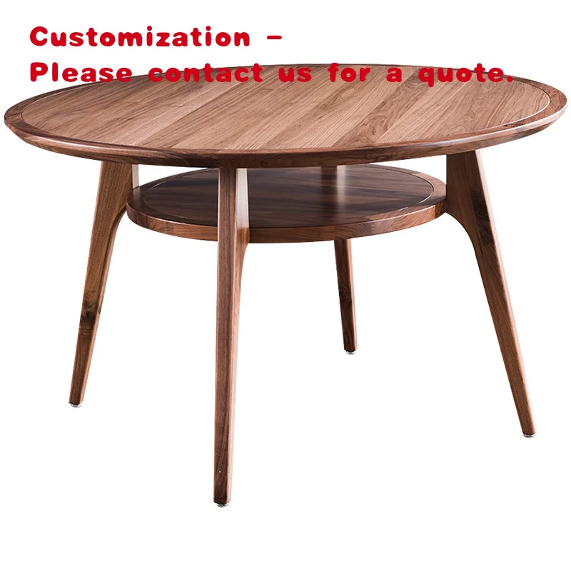 custom.Customized Round Epoxy Resin Wood Dining Table Latest Design Hotels Villas and Homes Dining Room Furniture