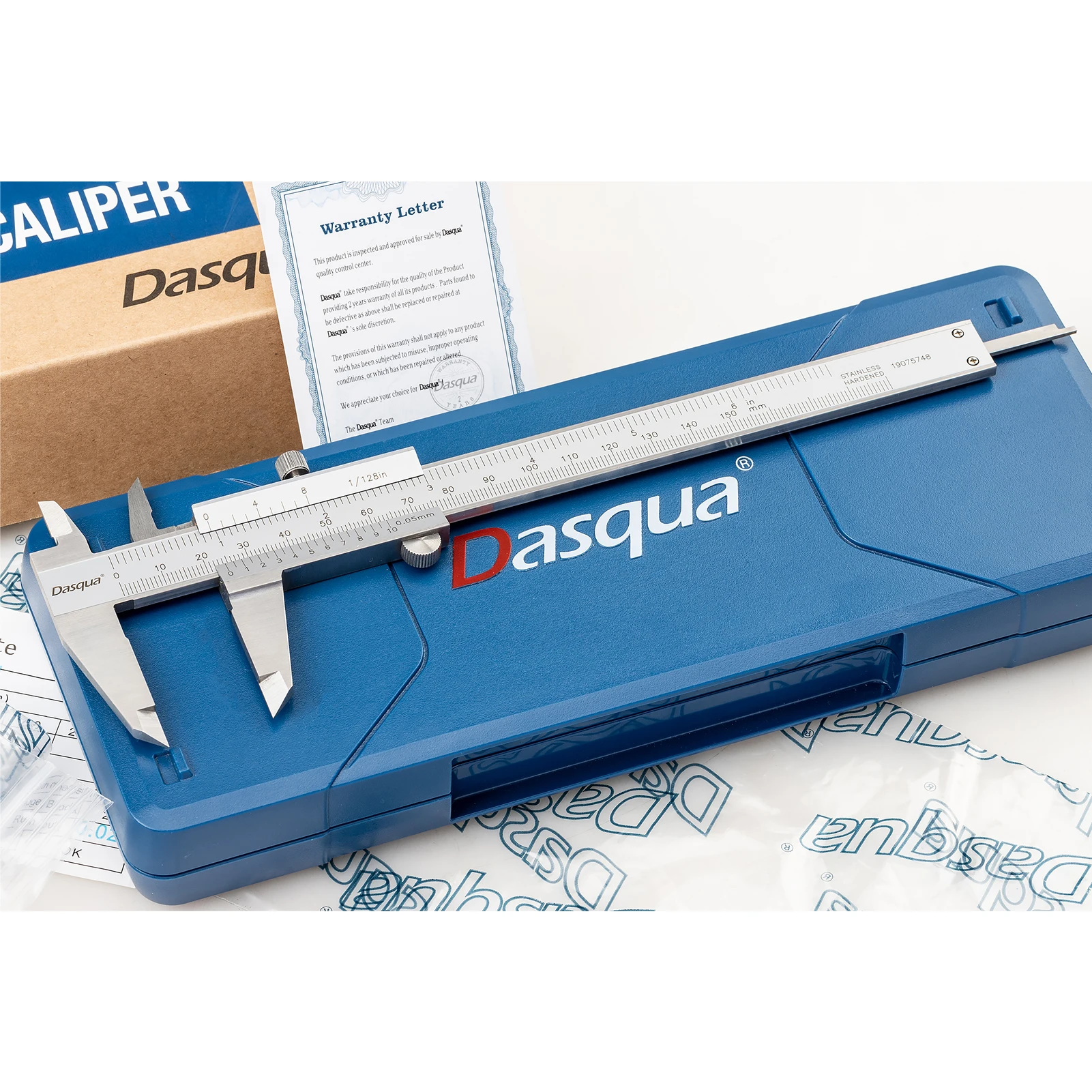 Dasqua Hight Quality Vernier Caliper 6 Inch 0-150mm 0-200mm vernier caliper 300mm 0.02 Graduation Monoblock Vernier Caliper