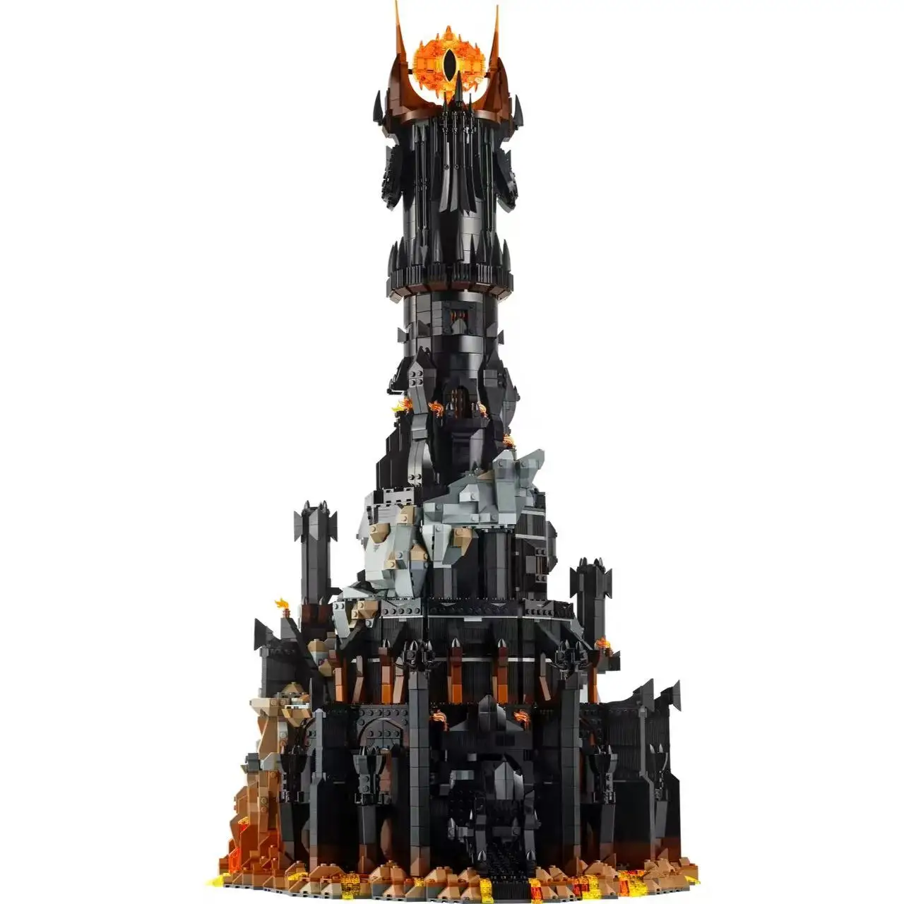 

2026 In stock new 5471Pcs Party gifts Black Tower Dark Model Building Blocks Kit Bricks Toy for Boys Adult Birthday Gifts