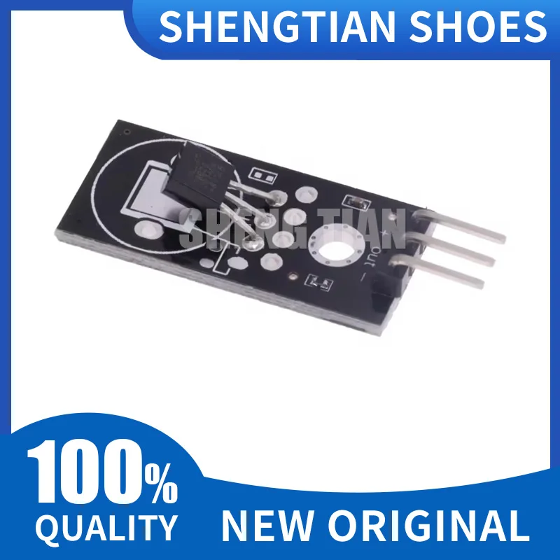 2PCS 18B20 DS18B20 Digital Signal Output Temperature Measurement Module Board Detection Sensor for Arduino DC5V Dupont Wire