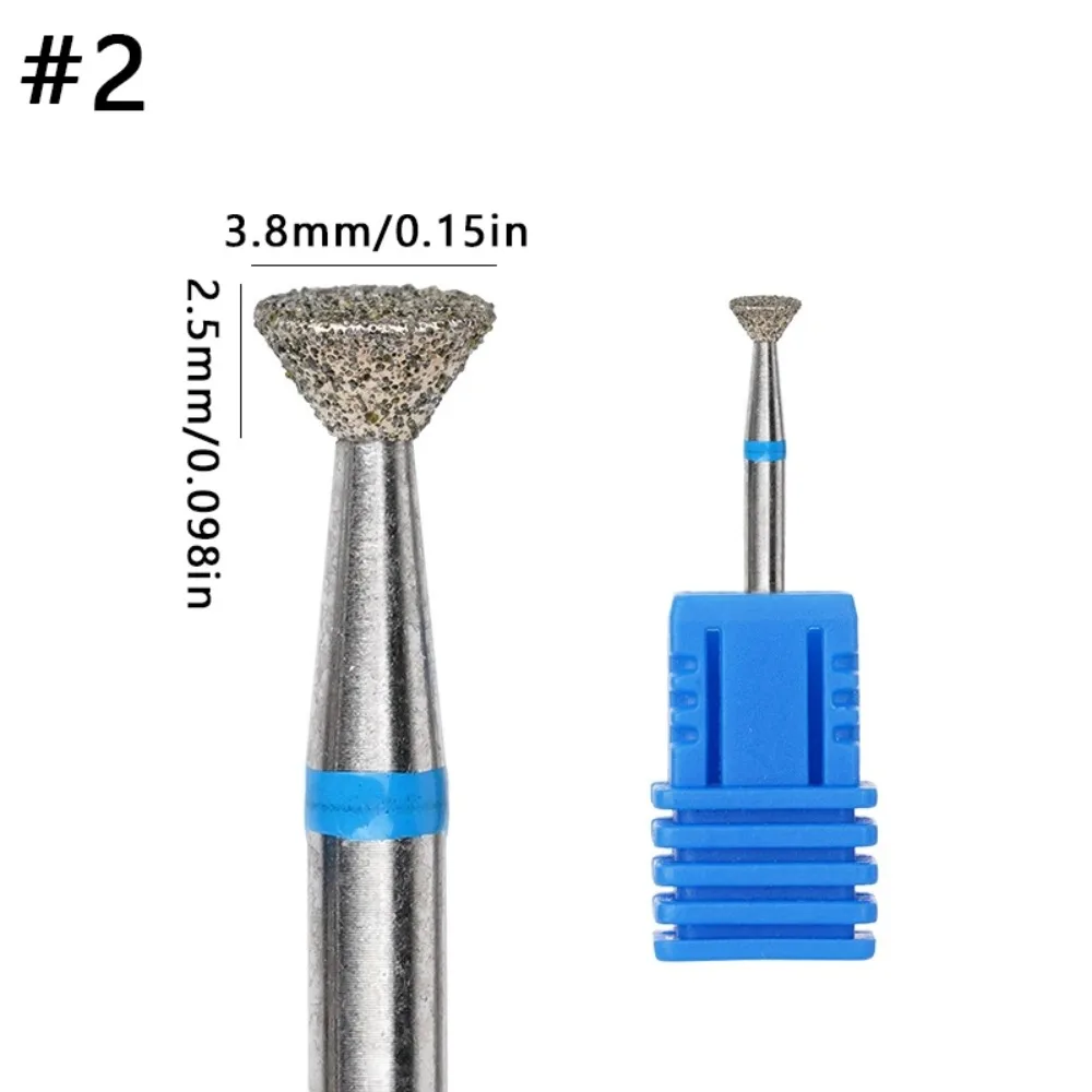 مسمار الفن تلميع إزالة رئيس القرص طحن لدغ T المطاحن طاحونة الماس الكهربائية مسمار مثقاب الخشب إهاب القاطع مانيكير أداة #5