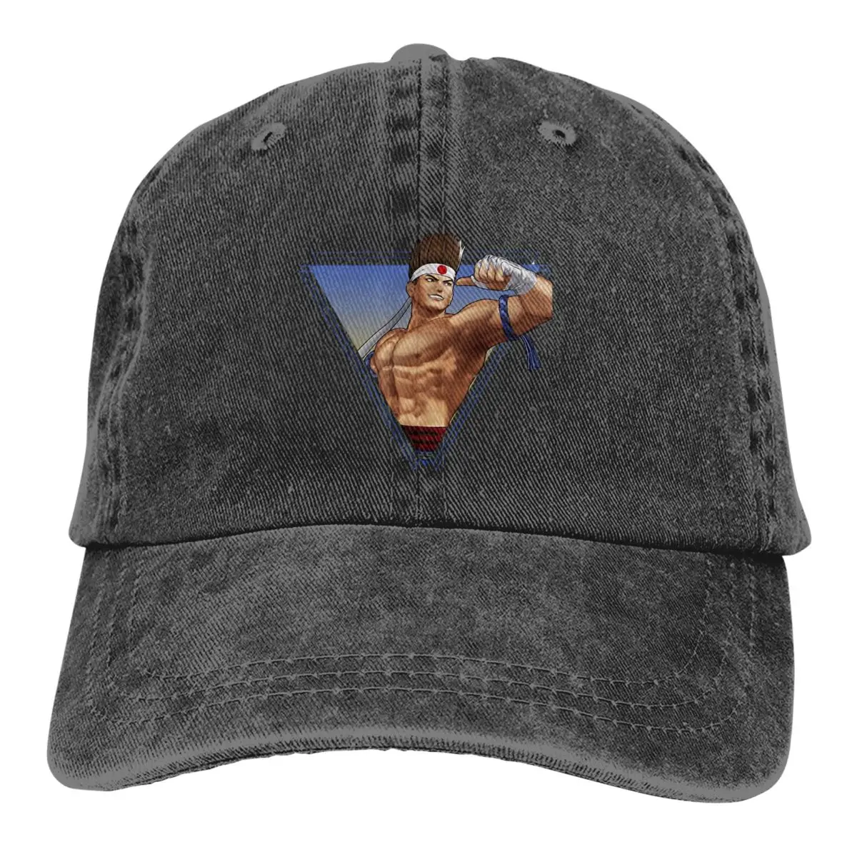 Washed Men's Baseball Cap Young Muay Thai Champ Joe Higashi Trucker Snapback Caps Dad Hat Retro Arcade Machine Golf Hats