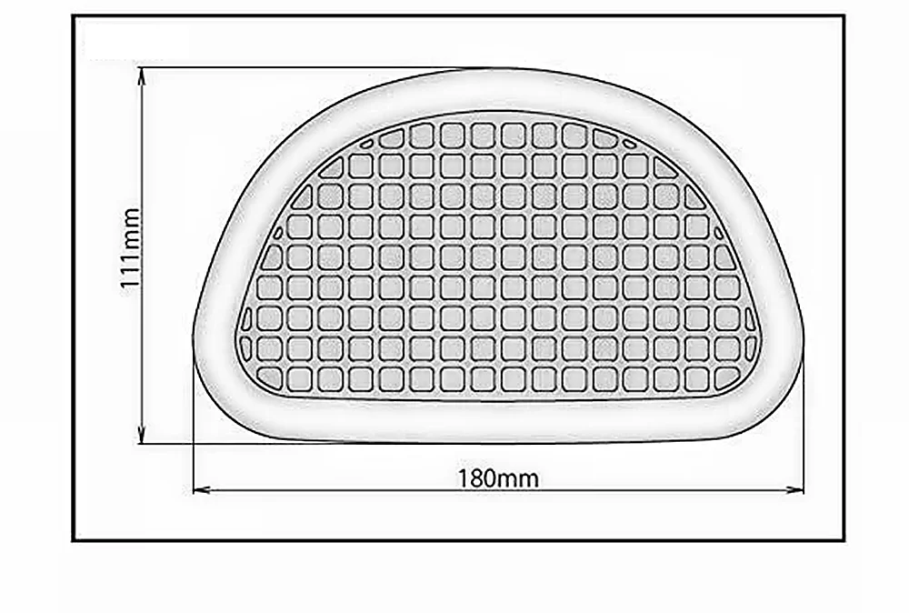 Fuel Tank Pad For HONDA MONKEY 125 2019-2025 motorcycle accessories  9mm thickness rubber Tank Protector Knee Grip 2pcs