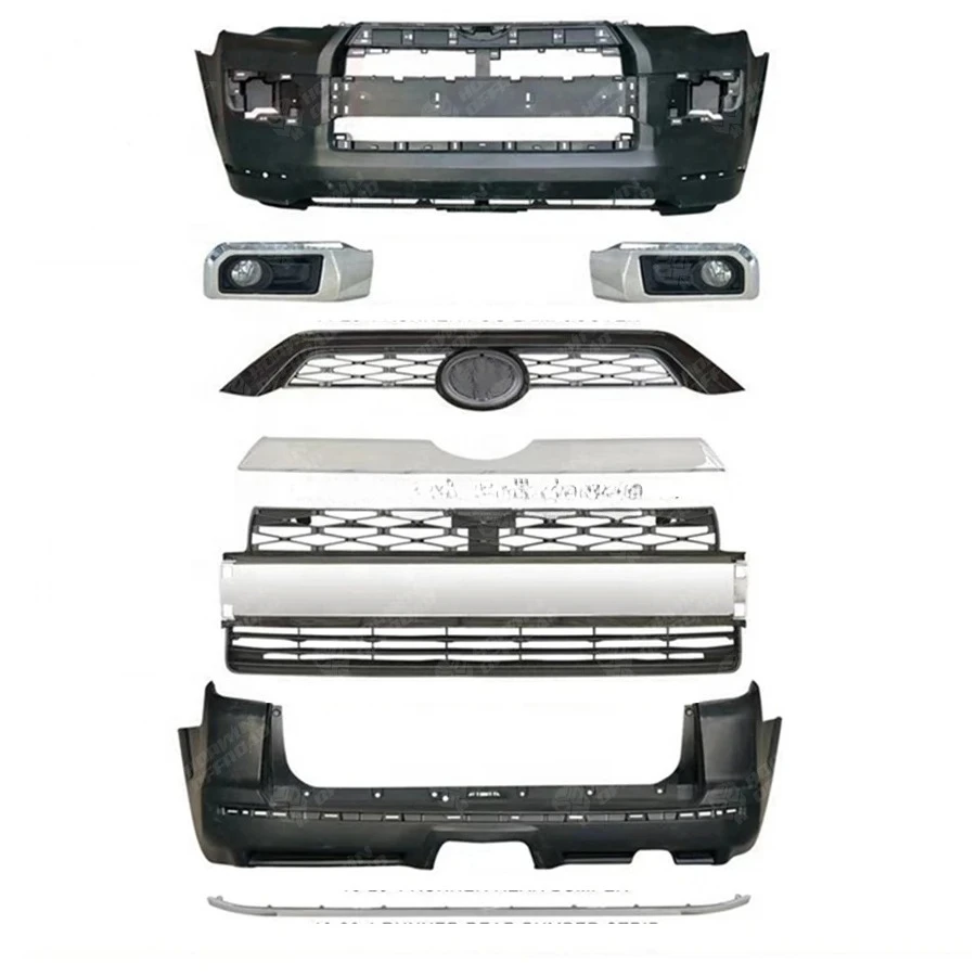 Auto Parts Exterior Accessories Bumper Assembly Body Kit Facelift Kit for 4runner 2012+