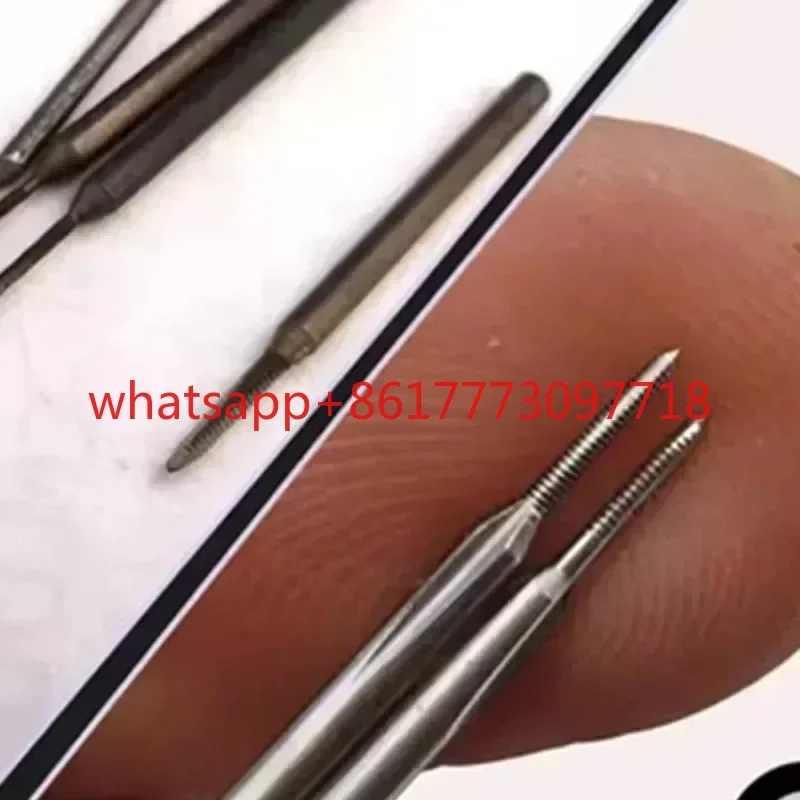 

10 шт. бытовой M0.4 M0.5 M0.6 M0.7 M0.8 M0.9 микро метчики сверлильный инструмент с ЧПУ для часов и es