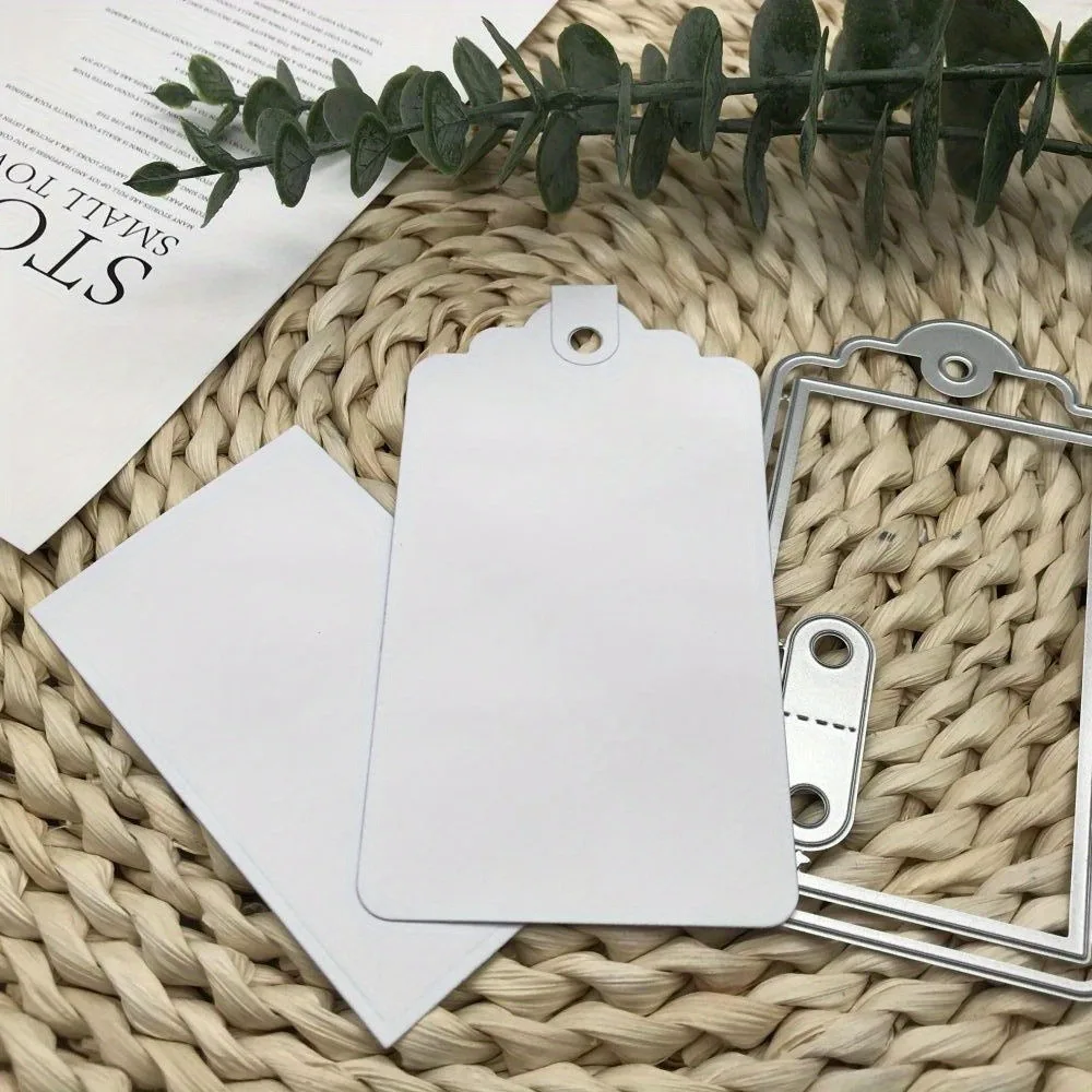 1 قطعة قوالب تقطيع معدنية حرفية مقطوعة على شكل علامات قالب تزيين قصاصات ورقية استنسل لكمة يدوية