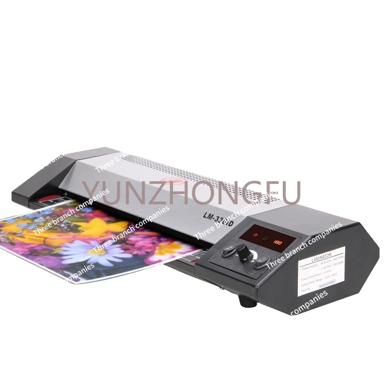 LM-330iD Hot Mounted Photo Laminating Machine Heavy-Duty  Laminator